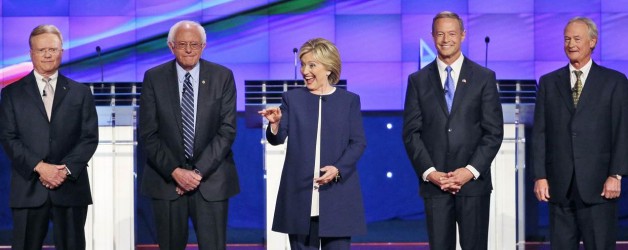 Clinton gets Berned at First Democratic Debate